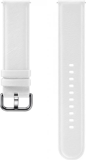 ET-SLR82MWE Samsung Watch Active2 20mm Kožený Řemínek White