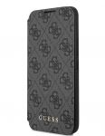 GUBKS22SG4GLGR Guess 4G Book Pouzdro pro Samsung Galaxy S22 Grey