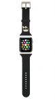 KLAWMSLKK Karl Lagerfeld Karl Head Řemínek pro Apple Watch 38/40mm Black