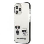 KLHCP13LTPEKCW Karl Lagerfeld and Choupette Kryt pro iPhone 13 Pro White