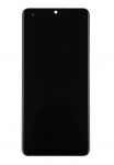 LCD Display + Dotyková Deska + Přední Kryt Samsung M325F Galaxy M32 Black (Service Pack) - Originál