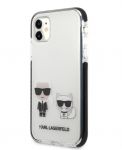 KLHCN61TPEKCW Karl Lagerfeld and Choupette Kryt pro iPhone 11 White
