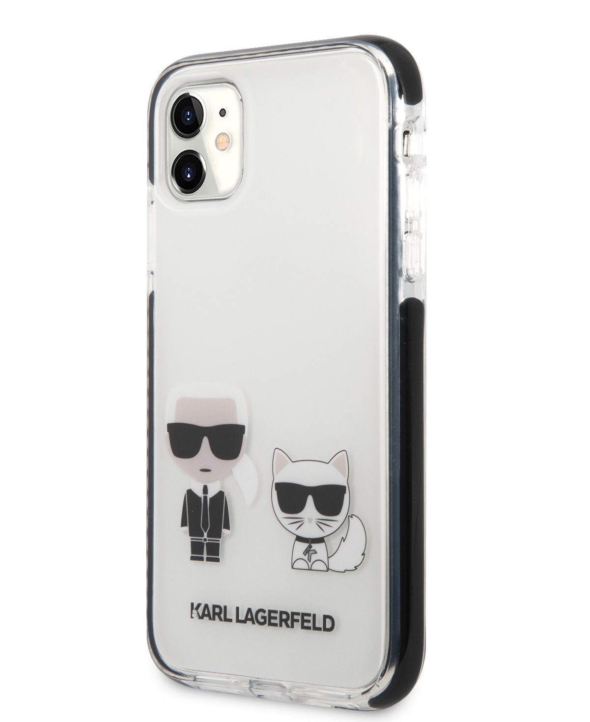 KLHCN61TPEKCW Karl Lagerfeld and Choupette Kryt pro iPhone 11 White