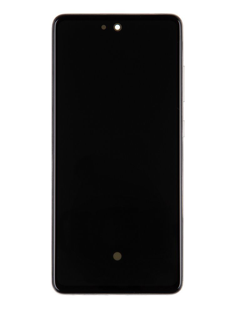 LCD Display + Dotyková Deska + Přední Kryt Samsung A526/A525 Galaxy A52 White (Service Pack) - Originál