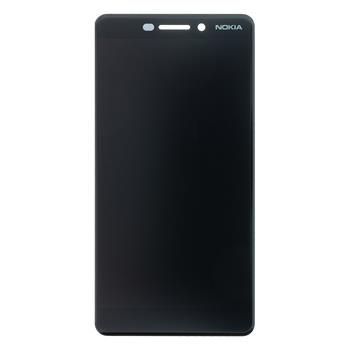 Nokia 6.1 Dotyková Deska + LCD Display Black (Service Pack) - Originál