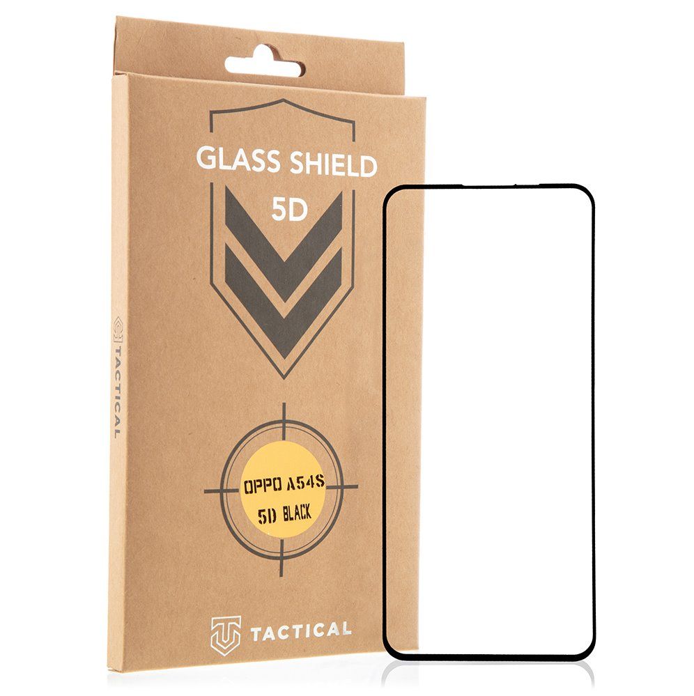 Tactical Glass Shield 5D sklo pro OPPO A54s Black 8596311174377