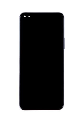 Huawei Nova 8i LCD Display + Dotyková Deska + Přední Kryt Moon Silver OEM