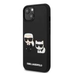 KLHCP13S3DRKCK Karl Lagerfeld and Choupette Kryt pro iPhone 13 mini Black