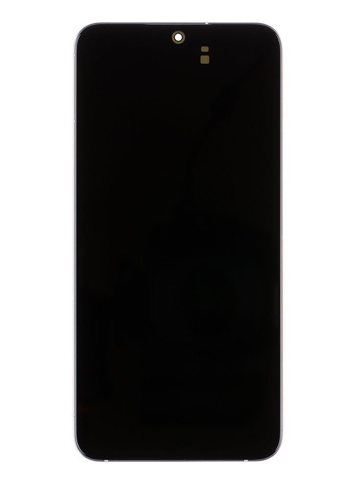 LCD Display + Dotyková Deska + Přední Kryt Samsung Galaxy S22+ Phantom White (Service Pack) - Originál