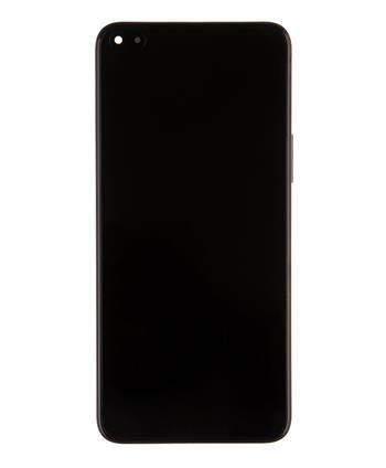 Honor 50 Lite LCD Display + Dotyková Deska + Přední Kryt Black (Service Pack) - Originál