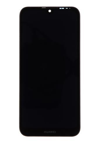 Huawei Y5 2019 LCD Display + Dotyková Deska + Přední Kryt Midnight Black OEM