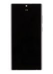 LCD Display + Dotyková Desk + Přední kryt Samsung S908B Galaxy S22 Ultra Phantom White (Service Pack) - Originál
