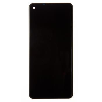LCD Display + Dotyková Deska + Přední Kryt Samsung A217F Galaxy A21s Black (Service Pack) - Originál