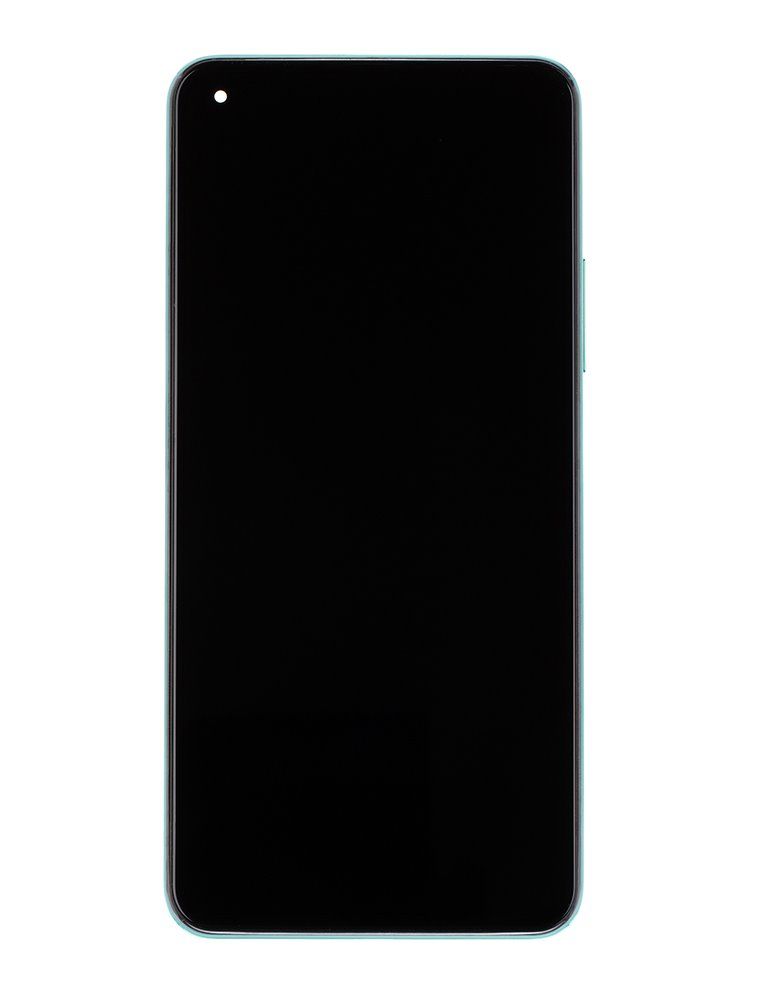 LCD Display + Dotyková Deska + Přední Kryt pro Xiaomi Mi 11 Lite 5G Mint Green OEM