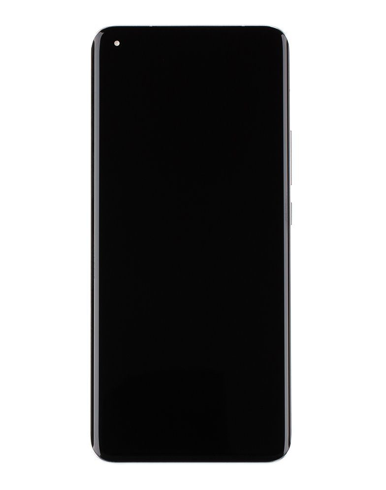 LCD Display + Dotyková Deska + Přední Kryt pro Xiaomi Mi 11 Ultra Ceramic White OEM