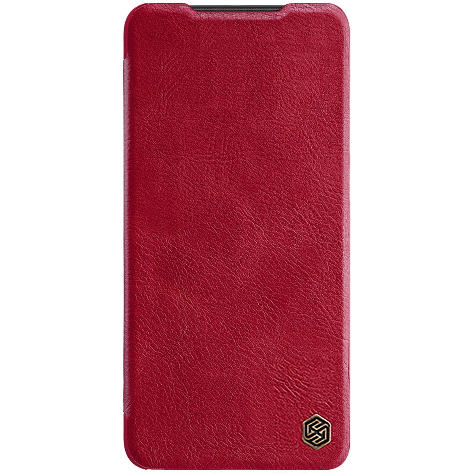 Nillkin Qin Book Pouzdro pro Xiaomi Poco M4 Pro 4G Red