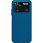 Nillkin Super Frosted Zadní Kryt pro Xiaomi Poco M4 Pro 4G Peacock Blue