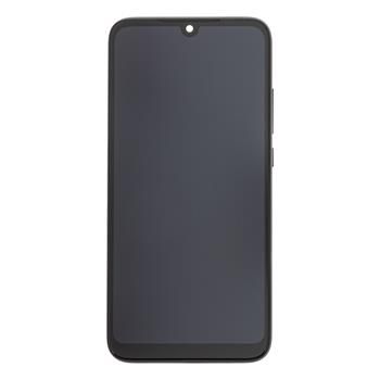 LCD Display + Dotyková Deska + Přední Kryt pro Xiaomi Redmi 7 Black (Service Pack) - Originál Samsung