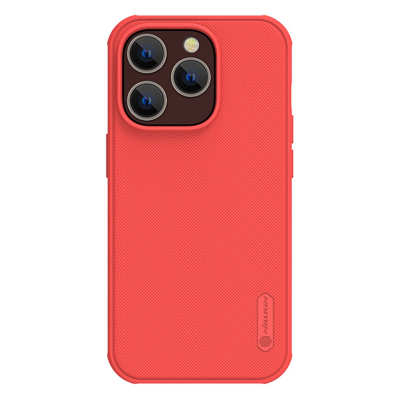 Nillkin Super Frosted PRO Zadní Kryt pro Apple iPhone 14 PRO Red (Without Logo Cutout)