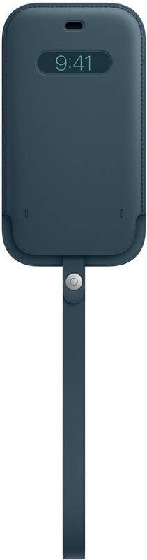 MHMQ3ZM/A Apple Leather Sleeve Kryt vč. MagSafe pro iPhone 12 mini Baltic Blue