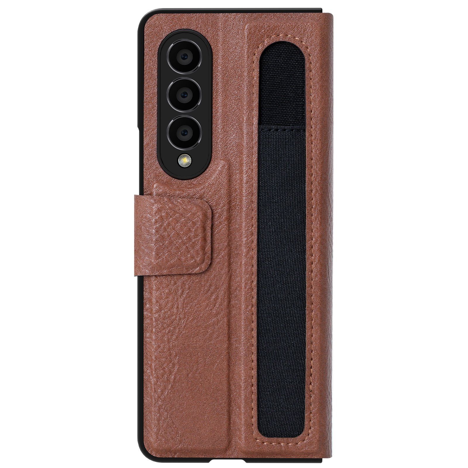 Nillkin Aoge Pouzdro pro Samsung Galaxy Z Fold 4 5G Brown
