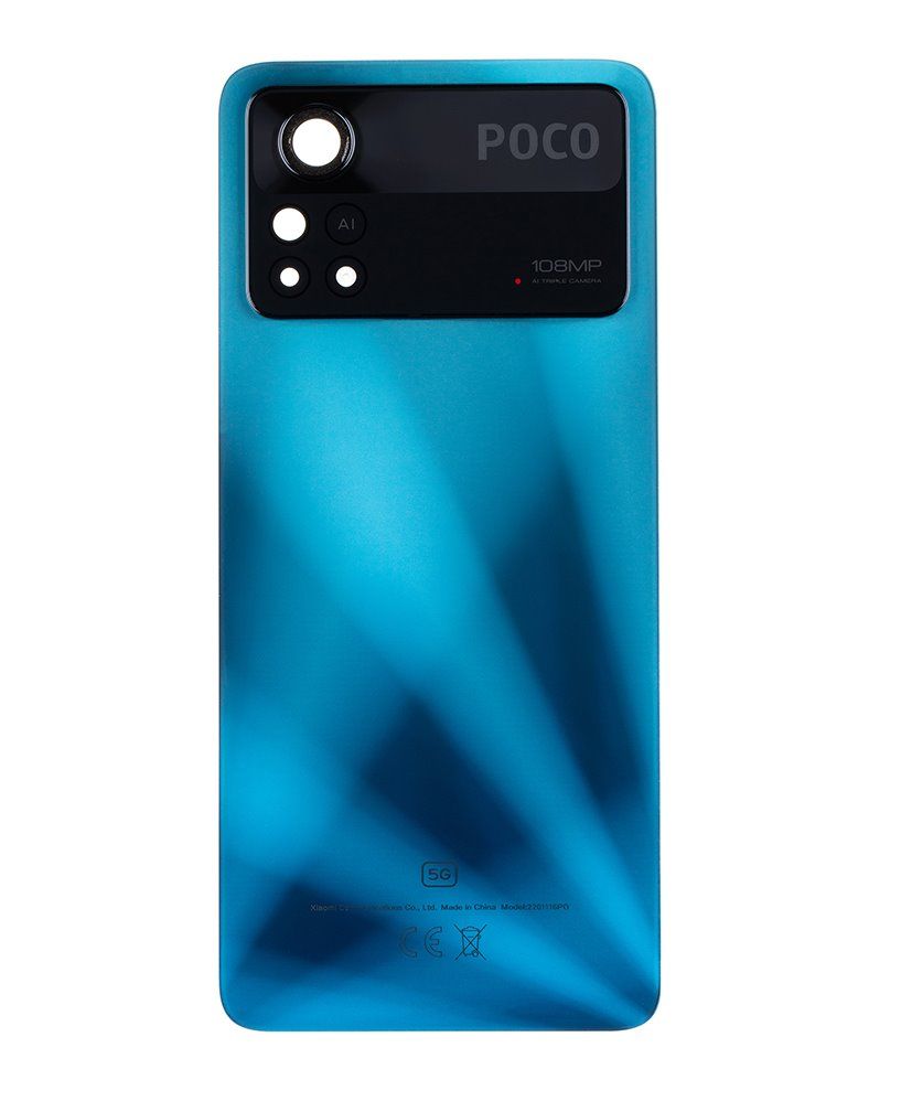 Poco X4 Pro 5G Kryt Baterie Laser Blue OEM