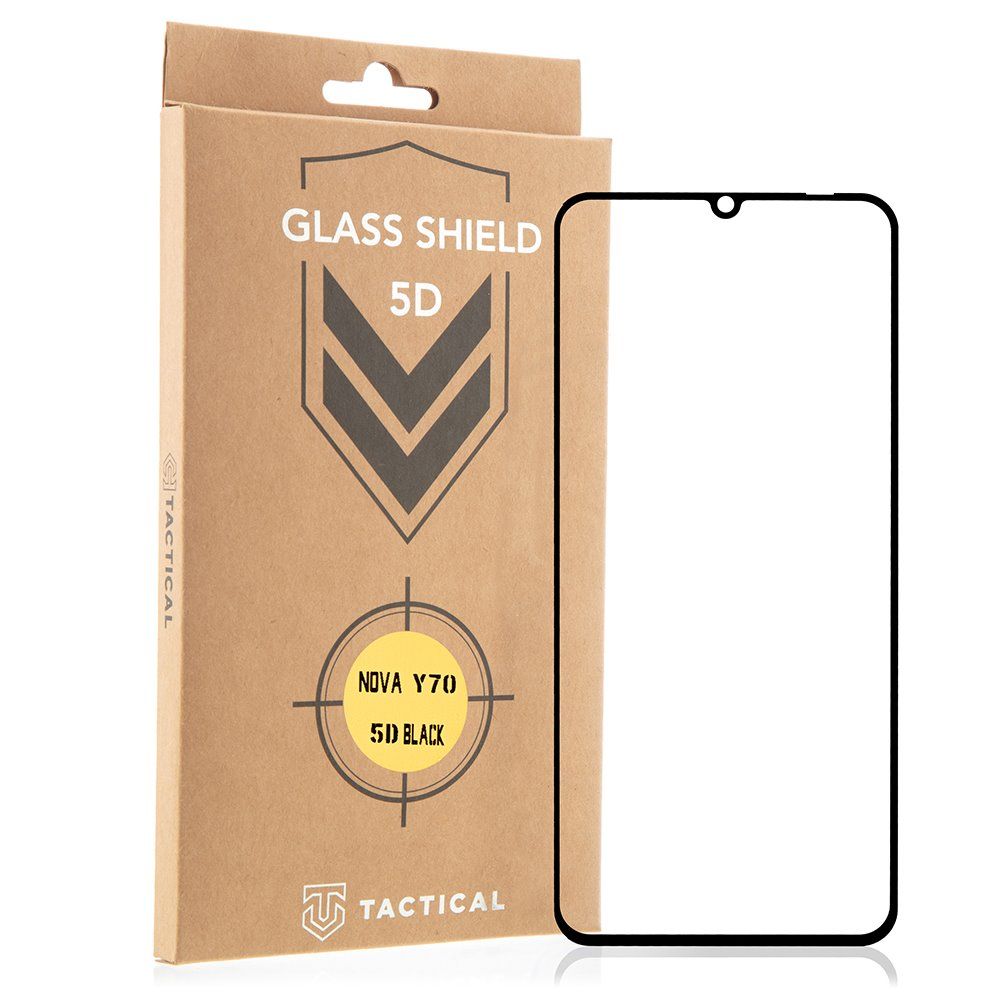 Tactical Glass Shield 5D sklo pro Huawei Nova Y70 Black 8596311190735