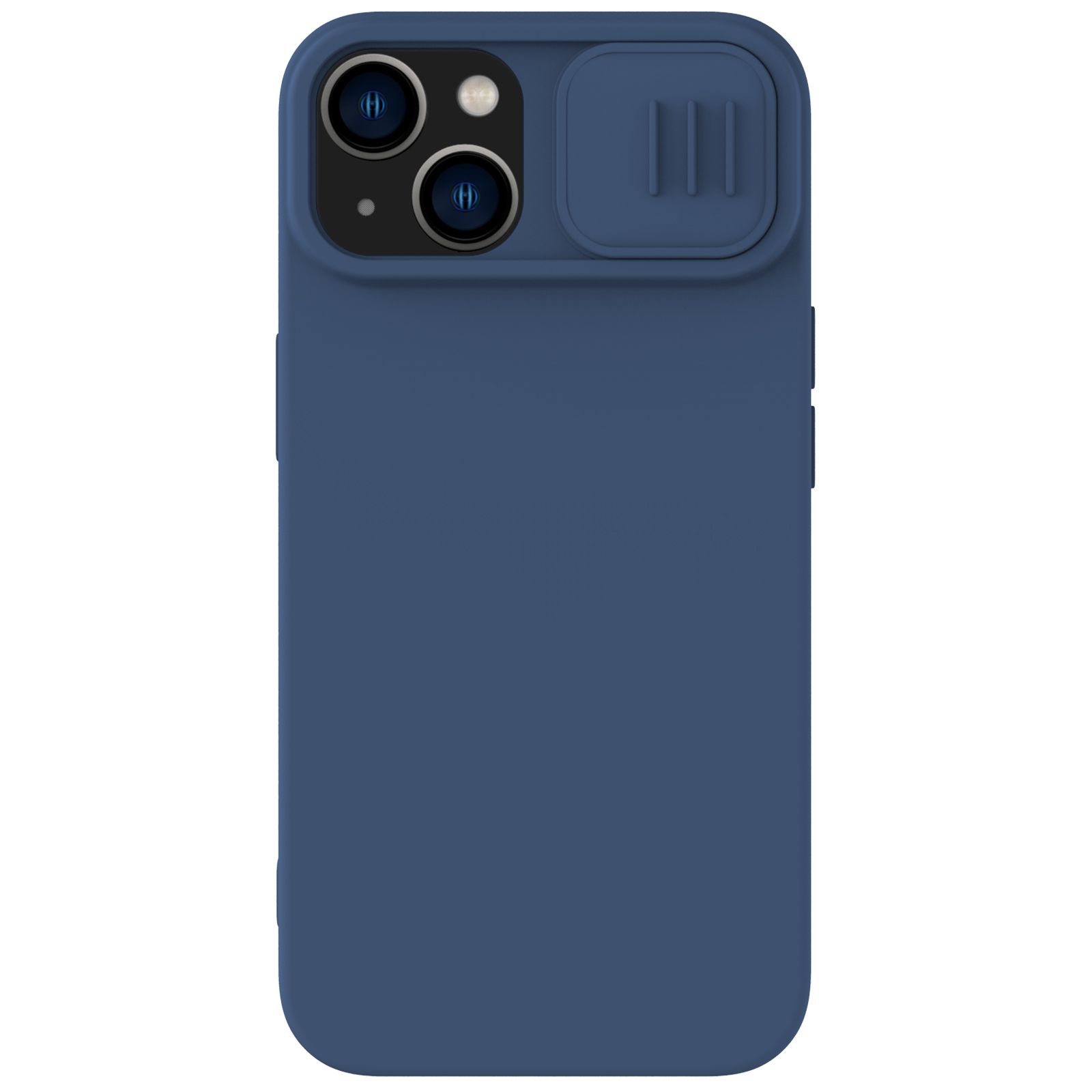 Nillkin CamShield Silky Magnetic Silikonový Kryt pro Apple iPhone 14 Blue