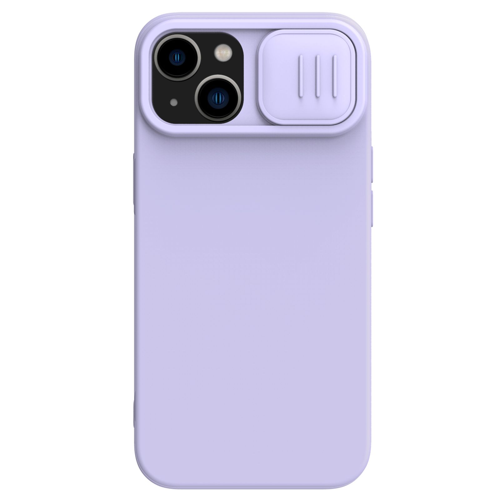 Nillkin CamShield Silky Magnetic Silikonový Kryt pro Apple iPhone 14 Max Purple