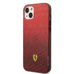 Ferrari Gradient Allover Zadní Kryt pro iPhone 14 Max Red