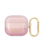 Guess Translucent Pouzdro pro AirPods 3 Pink