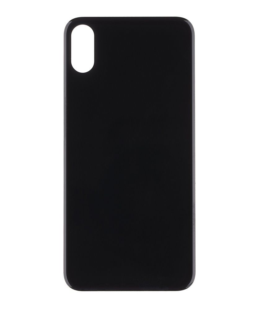 iPhone X/XS Zadní Kryt Baterie Black (No Logo) OEM