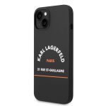 Karl Lagerfeld Rue St Gullaume Zadní Kryt pro iPhone 14 Max Black
