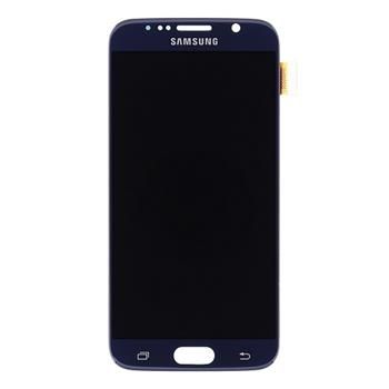 LCD Display + Dotyková Deska Samsung G920 Galaxy S6 Black (Service Pack) - Originál