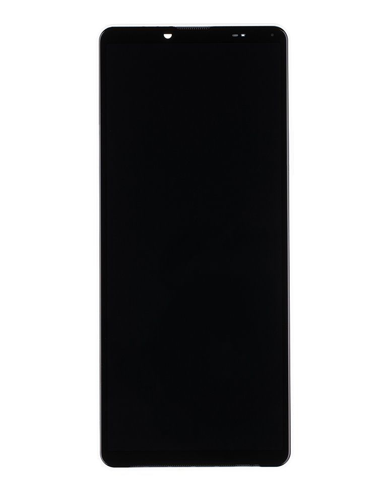 LCD Display + Dotyková Deska + Přední Kryt Sony Xperia 10 IV White (Service Pack) - Originál Sony Mobile
