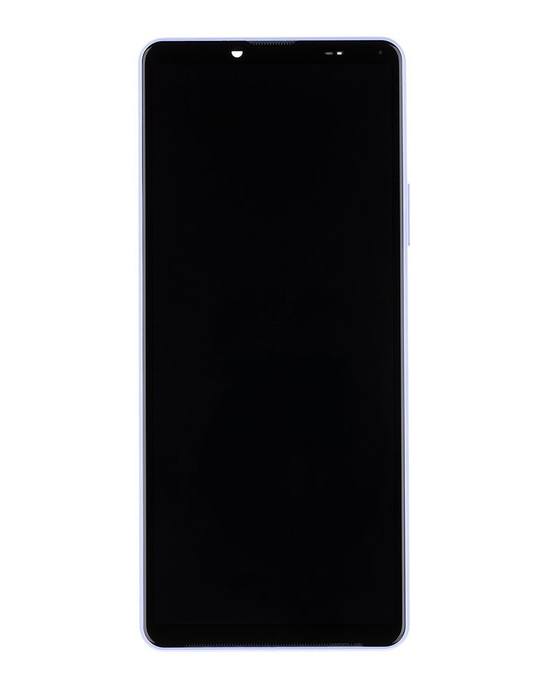 LCD Display + Dotyková Deska + Přední Kryt Sony Xperia 10 IV Lavender (Service Pack) - Originál Sony Mobile