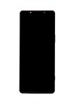LCD Display + Dotyková Deska + Přední Kryt Sony Xperia 1 IV Black (Service Pack) - Originál