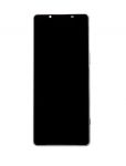 LCD Display + Dotyková Deska + Přední Kryt Sony Xperia 1 IV White (Service Pack) - Originál