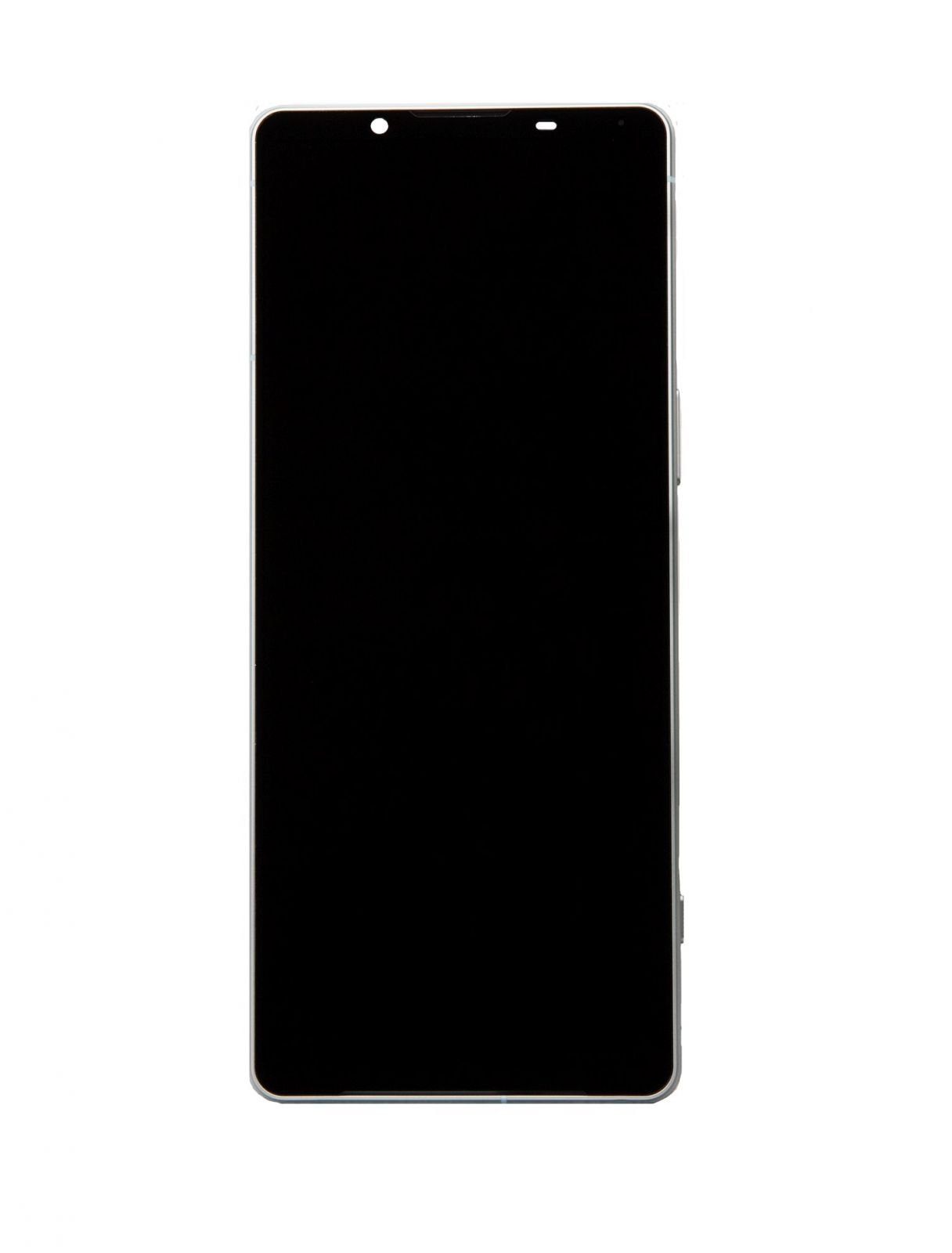 LCD Display + Dotyková Deska + Přední Kryt Sony Xperia 1 IV White (Service Pack) - Originál Sony Mobile