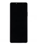 LCD Display + Dotyková Deska + Přední Kryt Sony Xperia 10 IV Black (Service Pack) - Originál