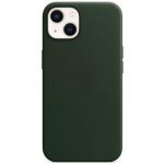 MM0J3ZM/A Apple Kožený Kryt vč. MagSafe pro iPhone 13 mini Sequoia Green