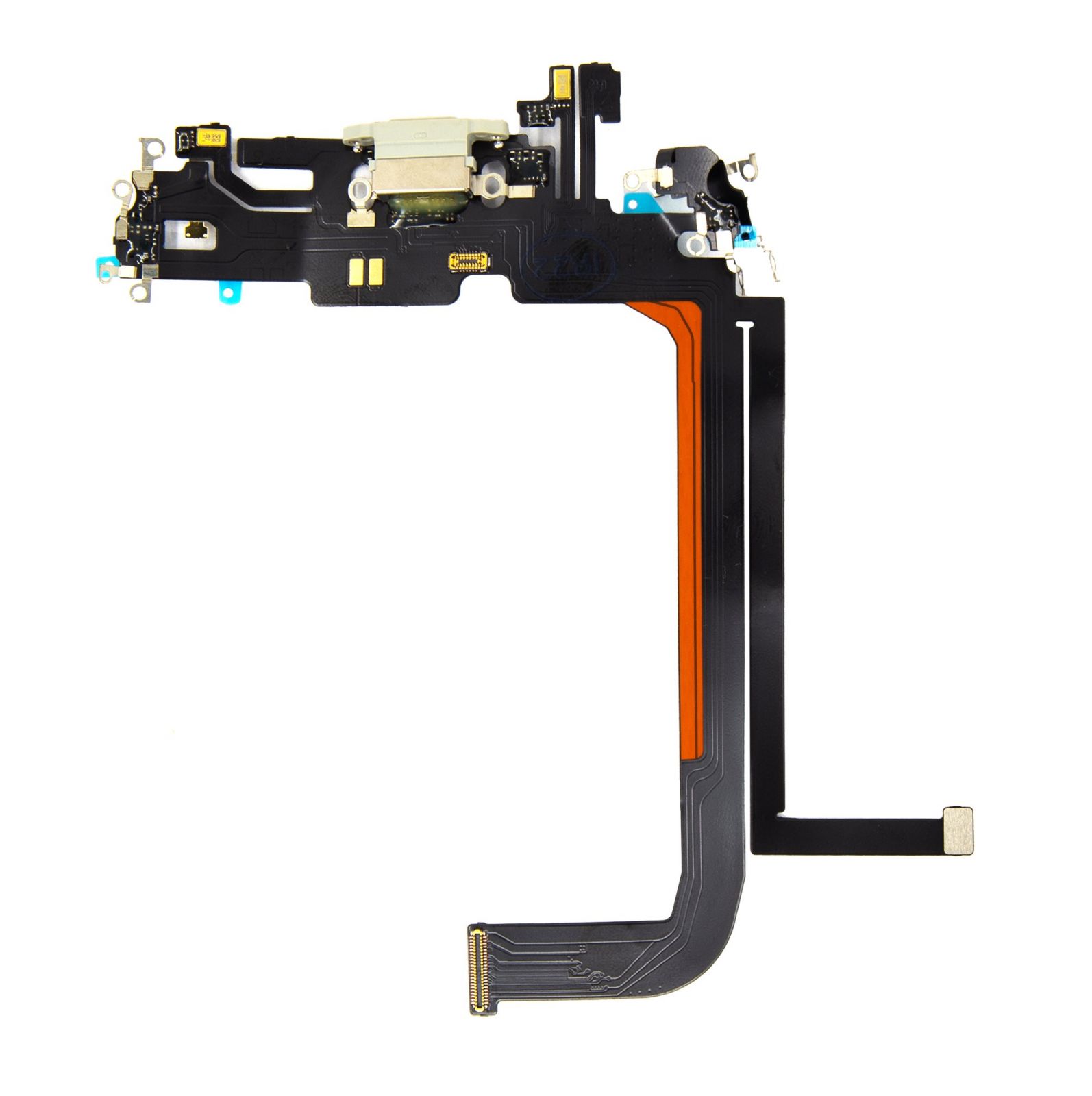 iPhone 13 Pro Max Flex Kabel vč. Dobíjecího Konektoru Silver OEM