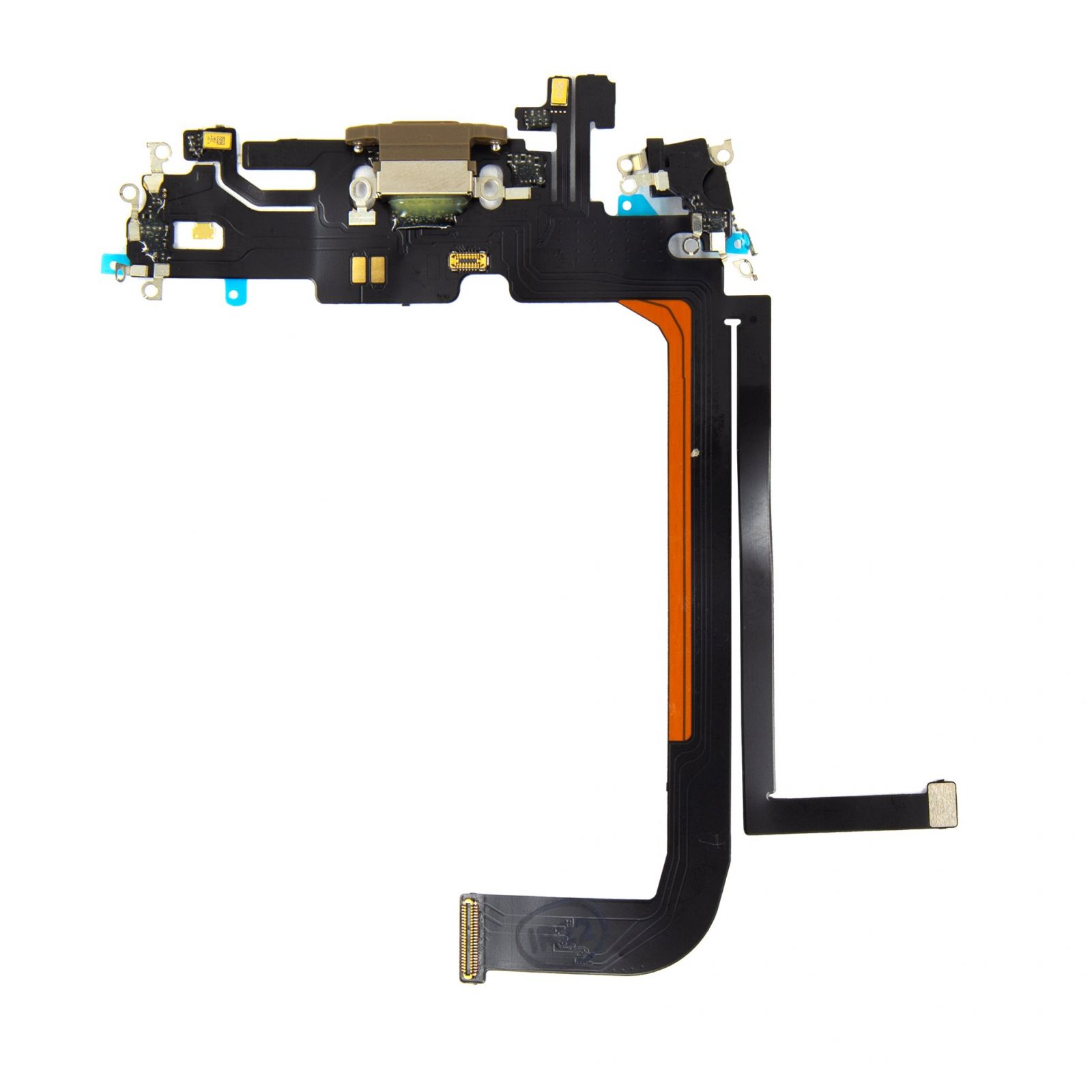 iPhone 13 Pro Max Flex Kabel vč. Dobíjecího Konektoru Gold OEM