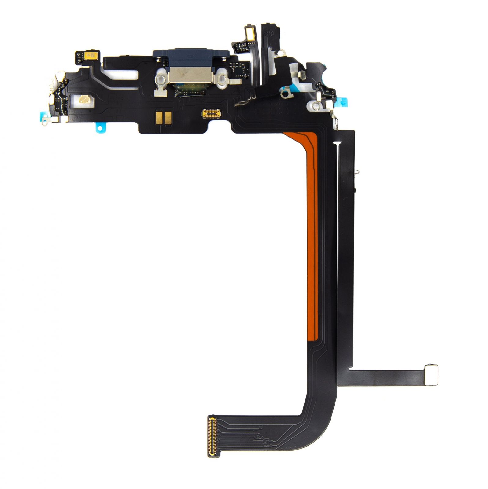 iPhone 13 Pro Max Flex Kabel vč. Dobíjecího Konektoru Blue OEM