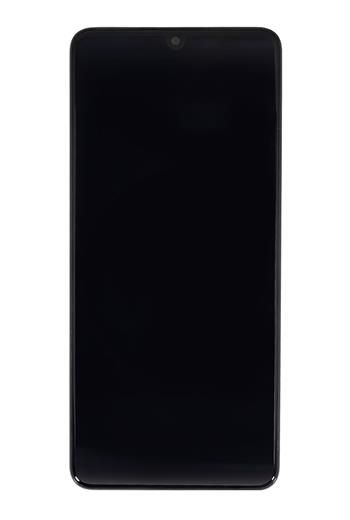 LCD Display + Dotyková Deska + Přední Kryt Samsung M255F Galaxy M22 Black (Service Pack) - Originál