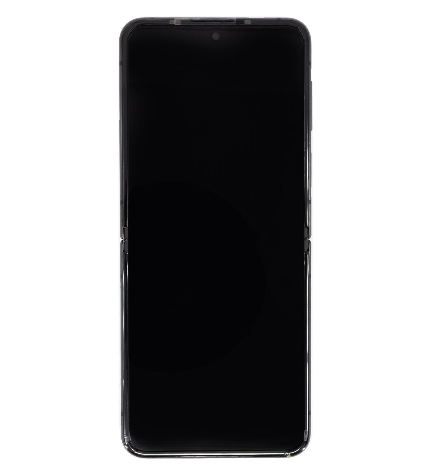 LCD Display + Dotyková Deska + Přední Kryt Samsung F721 Galaxy Z Flip 4 5G Graphite (Service Pack) - Originál