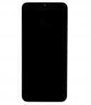 LCD Display + Dotyková Deska + Přední Kryt pro Poco M4 5G Black (Service Pack) - Originál