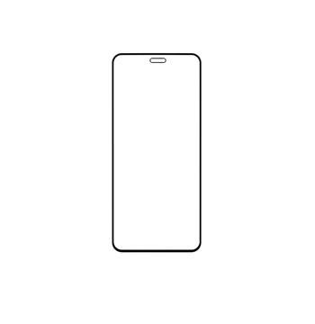 Ochranné sklo pro Apple iPhone 12/12 Pro Black (Bulk) 8596311202407 OEM