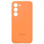 EF-PS911TOE Samsung Silikonový Kryt pro Galaxy S23 Orange