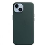 MPPA3ZM/A Apple Kožený Kryt vč. MagSafe pro iPhone 14 Plus Forest Green